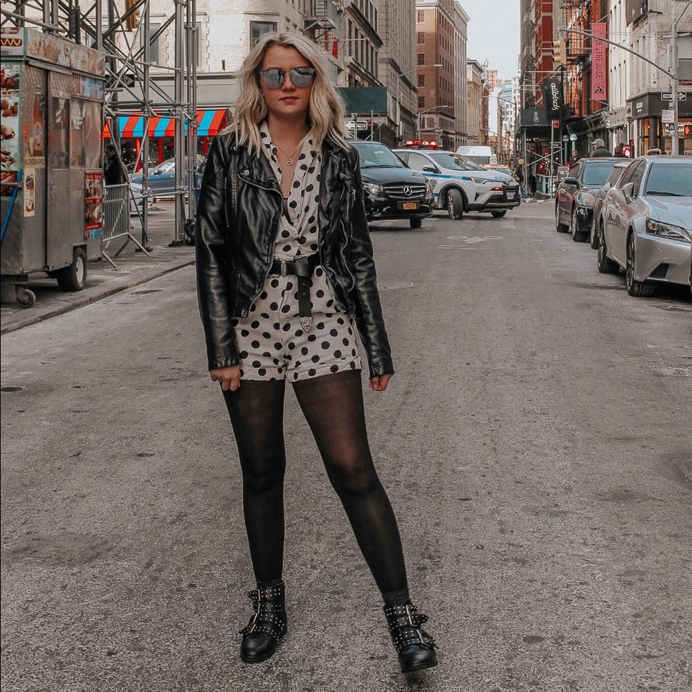 TopShop Polka Dot Romper